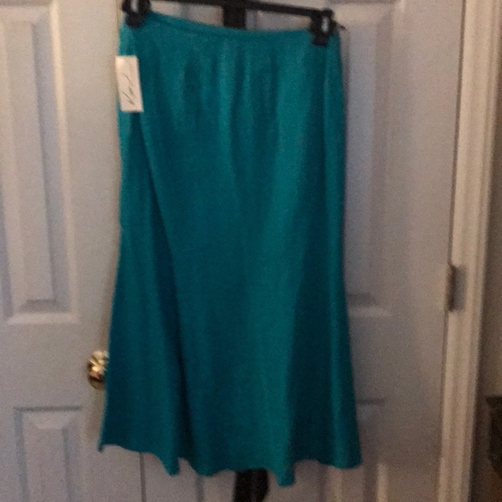 Green Long skirt